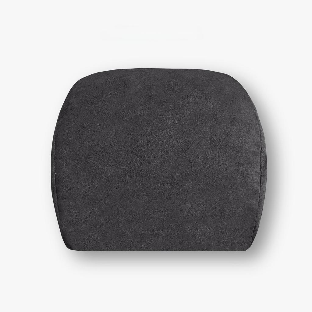 For Tesla Model 3 Model Y Headrest Lumbar Support Headrest Lumbar Backrest Cushion Rebound Suede Car Pillow Neck Protection