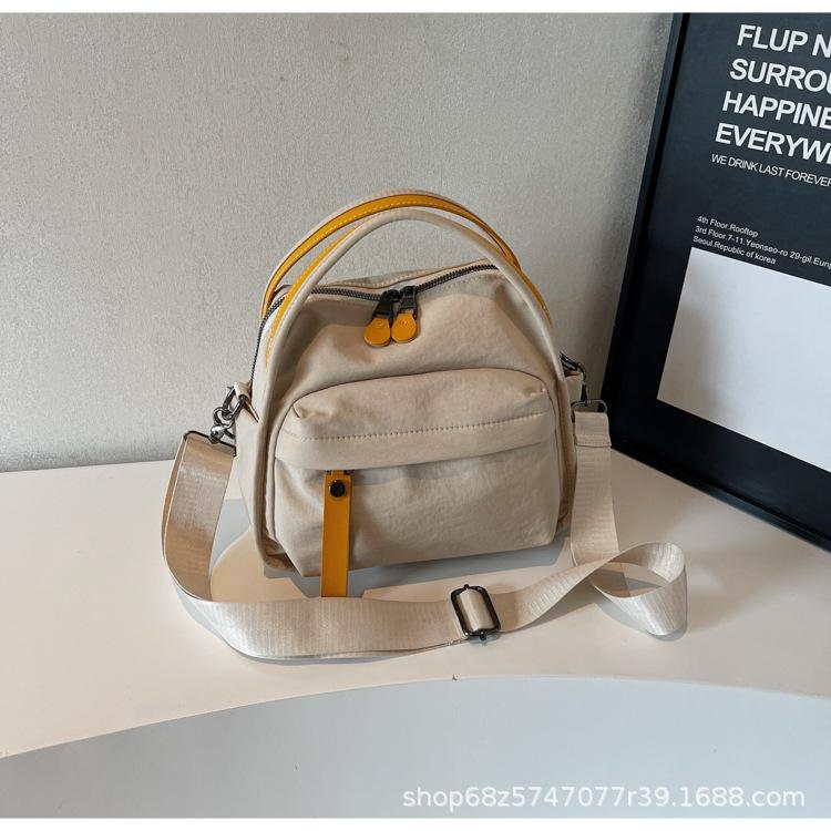 Lightweight Casual Small Bag Women's New Fashion Versatile Shoulder Messenger Bag Nylon Women's Commuter Waterproof Handbag