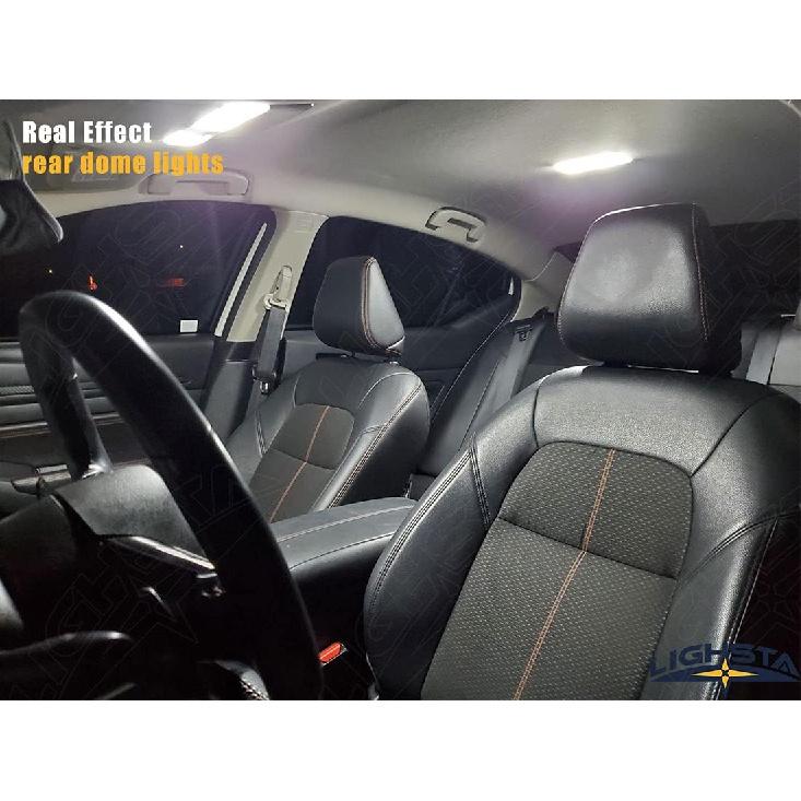 8PCS Super Bright White LED Interior Light Kit Package for Hyundai Elantra 2017 2018 + License Plate Lights and Tall Tool