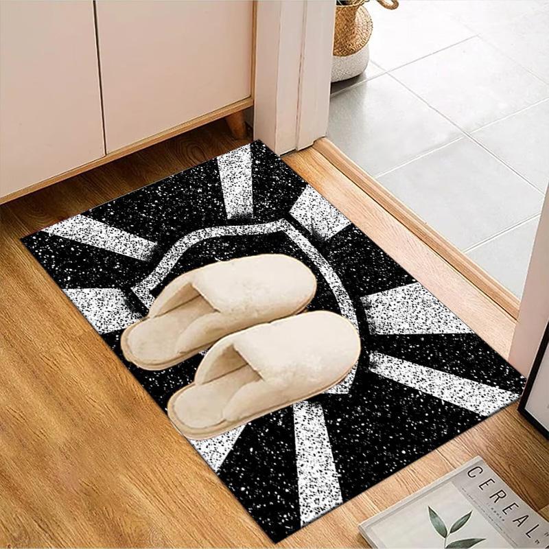 Botafogo Football Club Printed Office Carpet Chair Cushion Entryway Rug, Rugs for Living Room, Bedroom Christmas gifts