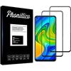 Film de protection - Phonillico - Xiaomi REDMI NOTE 9 - Pack de 2 - Verre trempé - Résistant aux rayures