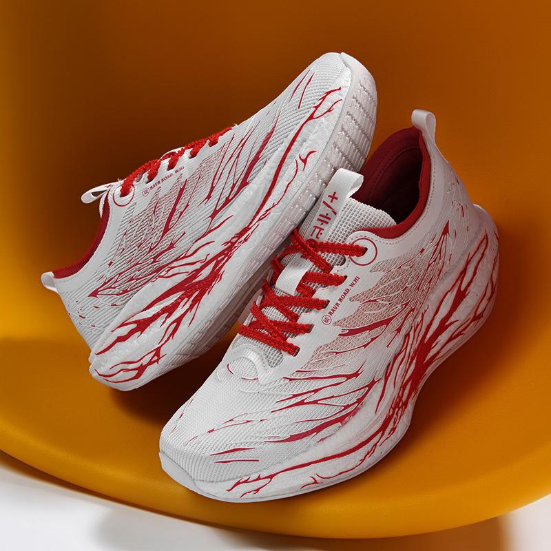 Luminous Lightweight Carbon Plate Running Shoes for Parent-Child Sports and School Racing