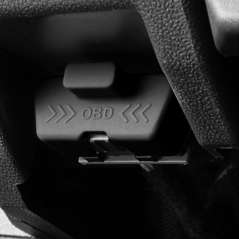 Silicone Car OBD Port Cover Waterproof Rust-proof OBD Port Lock Protective Sleeve Dust OBD Clogging Caps For Car Accessories