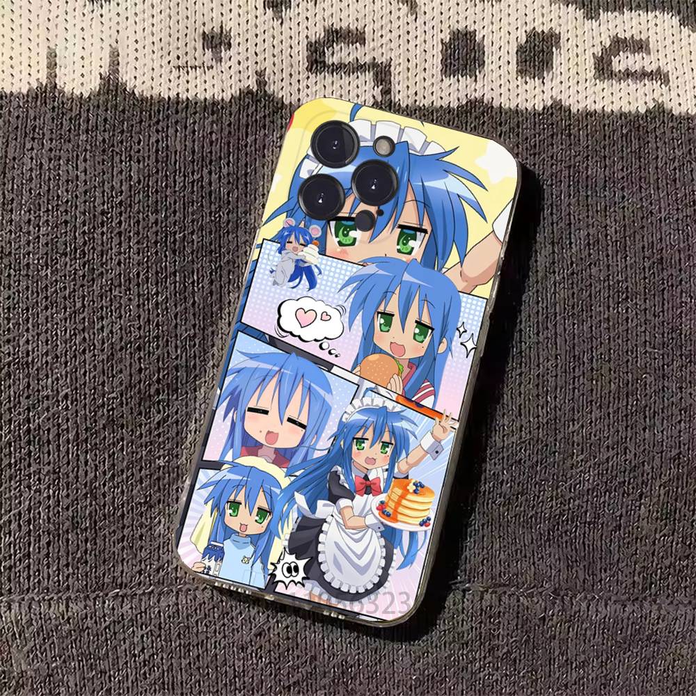 

Konata Izumi L-Lucky S-Star Phone Case for iPhone 11Pro 13 12 11 Pro Max 16e 17 Air 16 15 14 Plus 11ProMax iPhone16promax