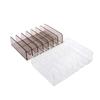 Far Paleti Düzenleyici Şeffaf Göz Farı Saklama Tepsisi Kozmetik Rafı Makyaj Malzemeleri Bölmeli Tutucu Kadın Kız İçin