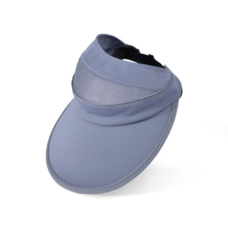 Summer Outdoor Sun Hat Children's Fashion Versatile Large Brim Breathable Empty Top Hat Cycling Sports Sun Hat