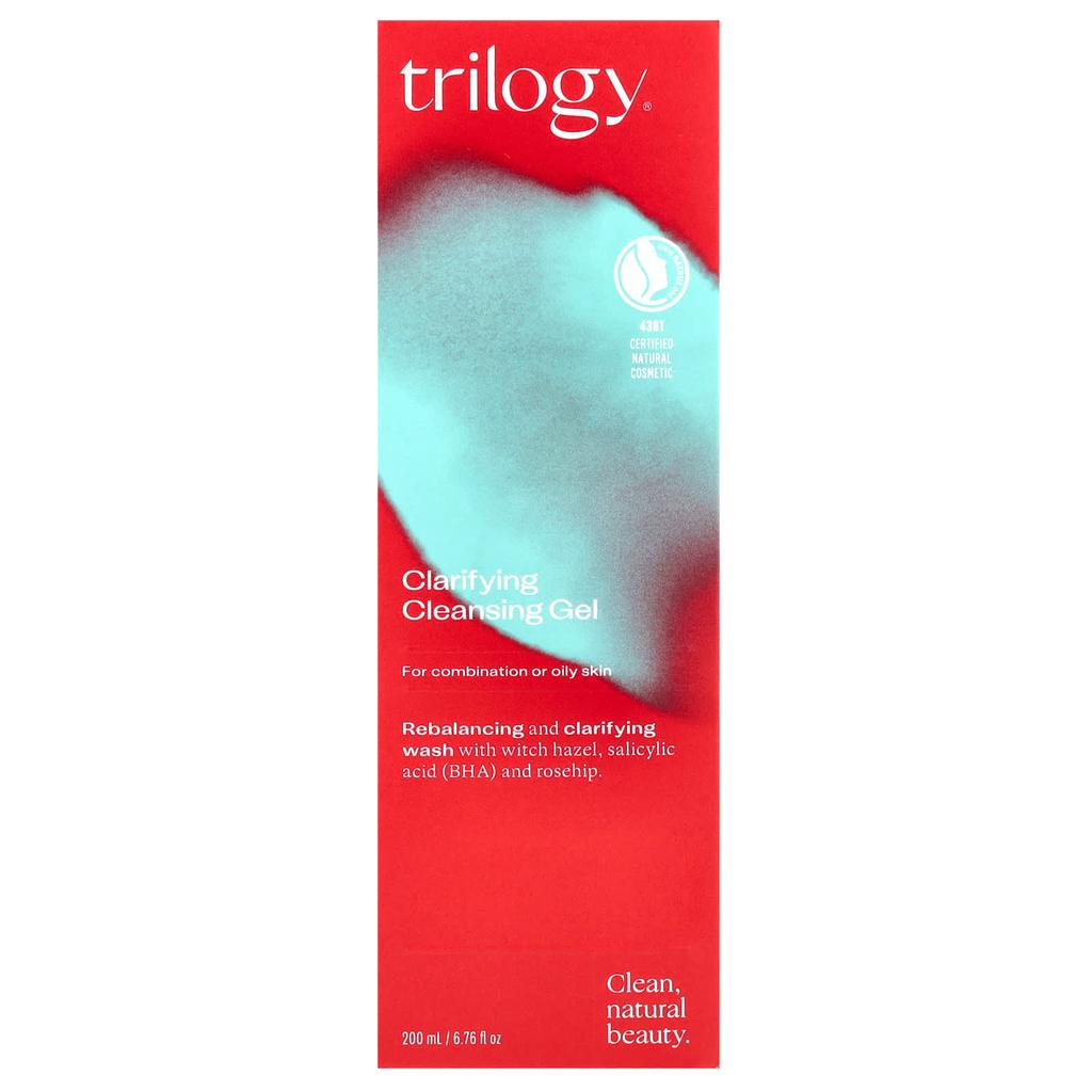 Trilogy Clarifying Cleansing Gel, 6.76 Fl Oz (200 Ml)