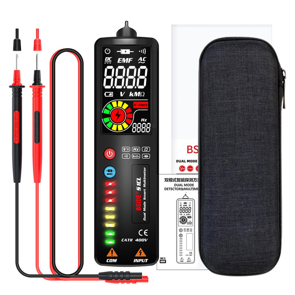 BSIDE S1CL Dual Mode True RMS Digital Multimeter & Voltage Detector Handheld Smart Universal Meter