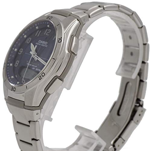 Casio Wave Ceptor Solar Watch with 6 World Radio Waves, Analog-Digital Combination Model WVA-M640D-2A2JF, Men's