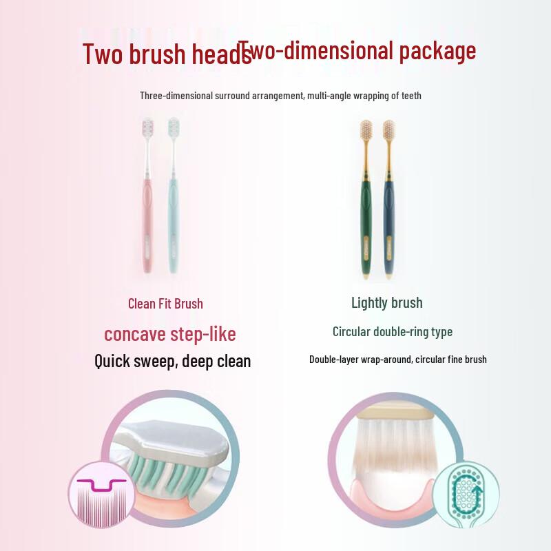 Colgate Charcoal Gold Soft Bristle Toothbrush, 2-Pack