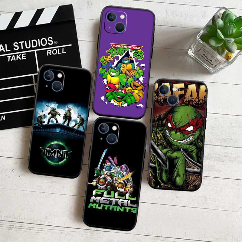 RE61 TMNT New High-End Shell Phone Case for Redmi Note 10 11 12 Pro Max 10S 10C 10T 11A 11S 12S 12C