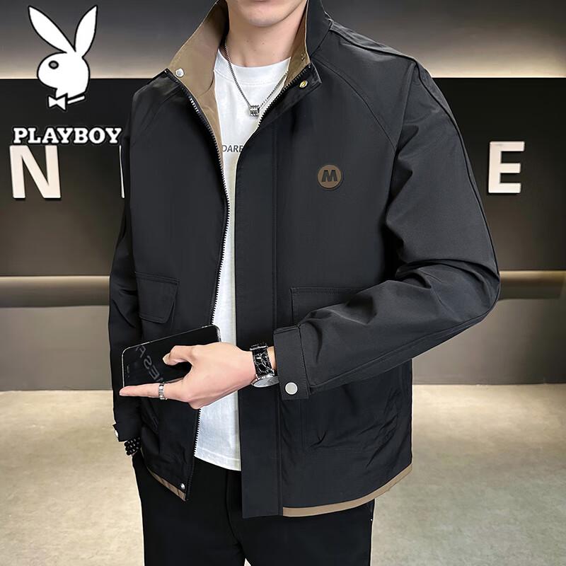 Повседневная мужская куртка Playboy с воротником-стойкой L