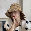 Summer Hat Women Straw Sun Hat Big Wide Brim Sunshade Folding Sunhat Korean Style Sunscreen Beach Accessories Sunhat Bucket Hat