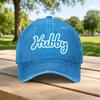 Classic Hubby Style Washed Baseball Cap Unisex Casual Dad Hat Retro Sports Casual Hat for Outdoor Daily Street Wear