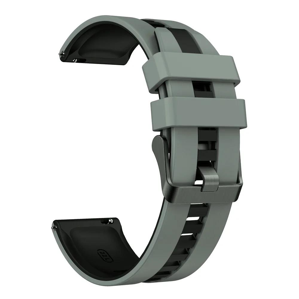 Cinturino Sportivo 20mm 22mm Per Huawei Watch 5 4 Pro/GT 5 Pro/GT5 4 3 2 Braccialetto in Silicone Per Amazfit GTR 4 3/GTS 4 Cinturino Orologio Correa