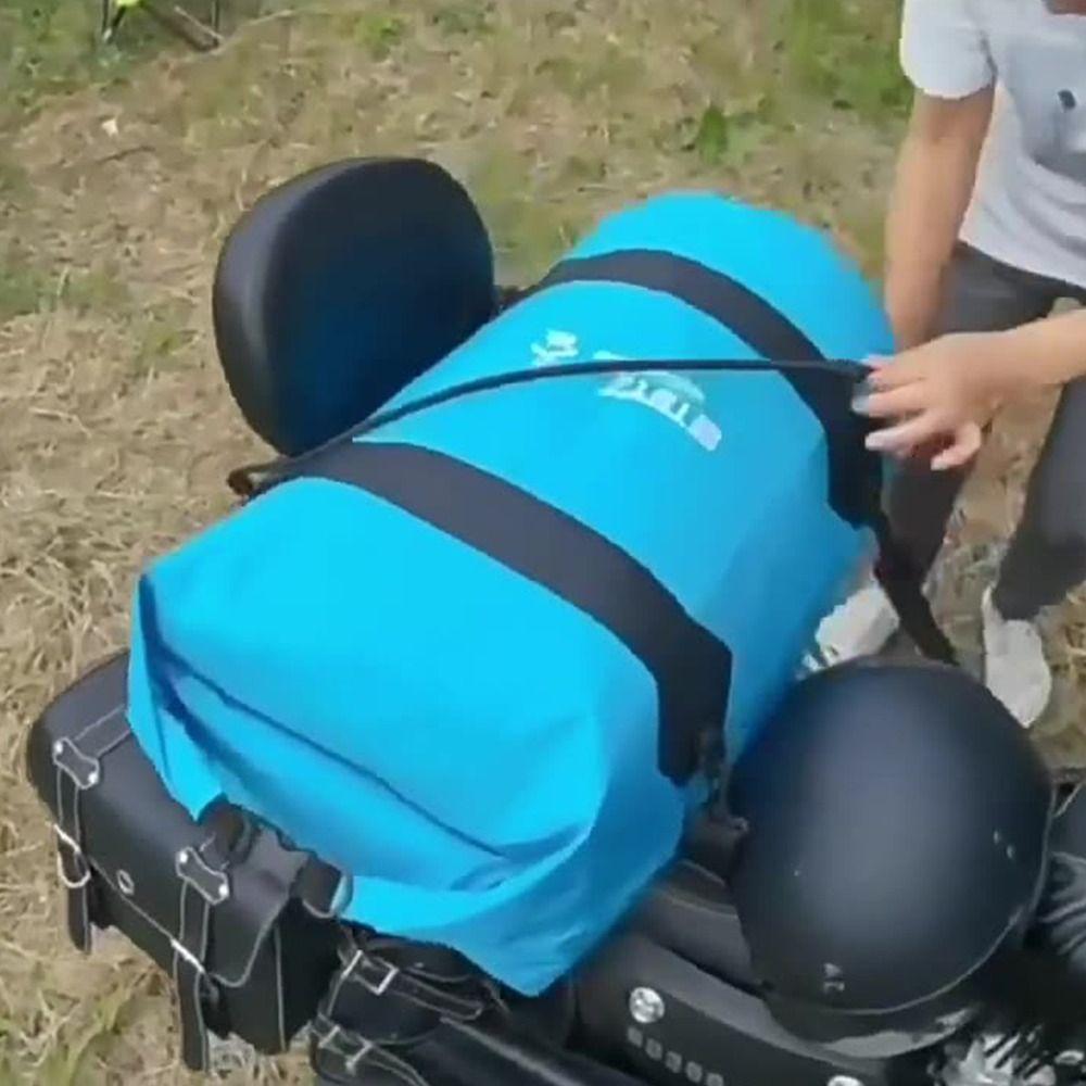 Waterproof Bicycle Rear Seat Bag 40L Capacity Bike Carrier Bag Durable Travel Bag  Adventure Riding