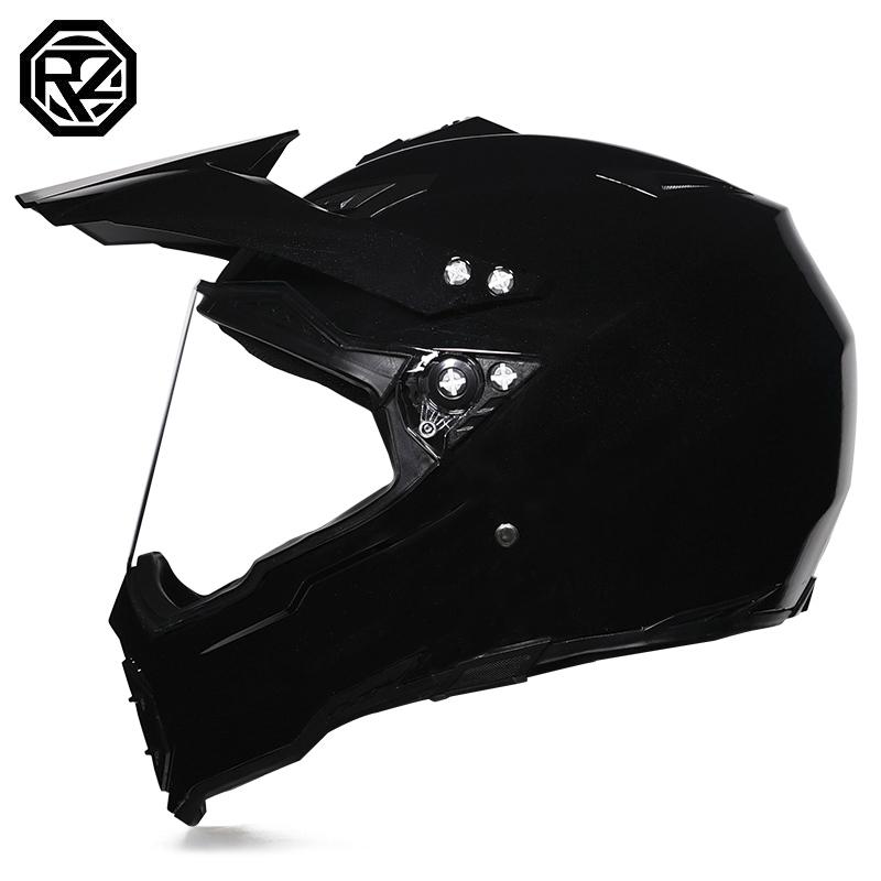 Off Road Motorcycle Helmet, Forest Speed Drop DH Helmet, Full Coverage Road Rally Helmet, Suitable for All Seasons