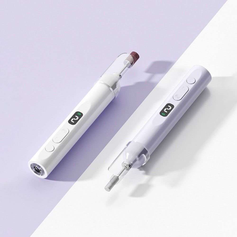 Rechargeable Electric Nail Polisher Handheld Wireless Nail Dryer Nail Sanding File Pedicure