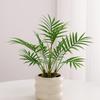 Nordic Bionic Green Faux Bonsai Plants - Indoor Tabletop Decor for Office & Living Room