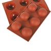 6 Holes Dessert Molds Half Ball Food Grade Silica Gel Cake Making Supplies for Home Kitchen