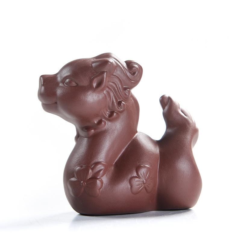 Animal Zisha Tea Pet Kung Fu Tea Set Tea Ceremony Zero with Zodiac Personality Tea Play Decoration Tea Tray Decoration