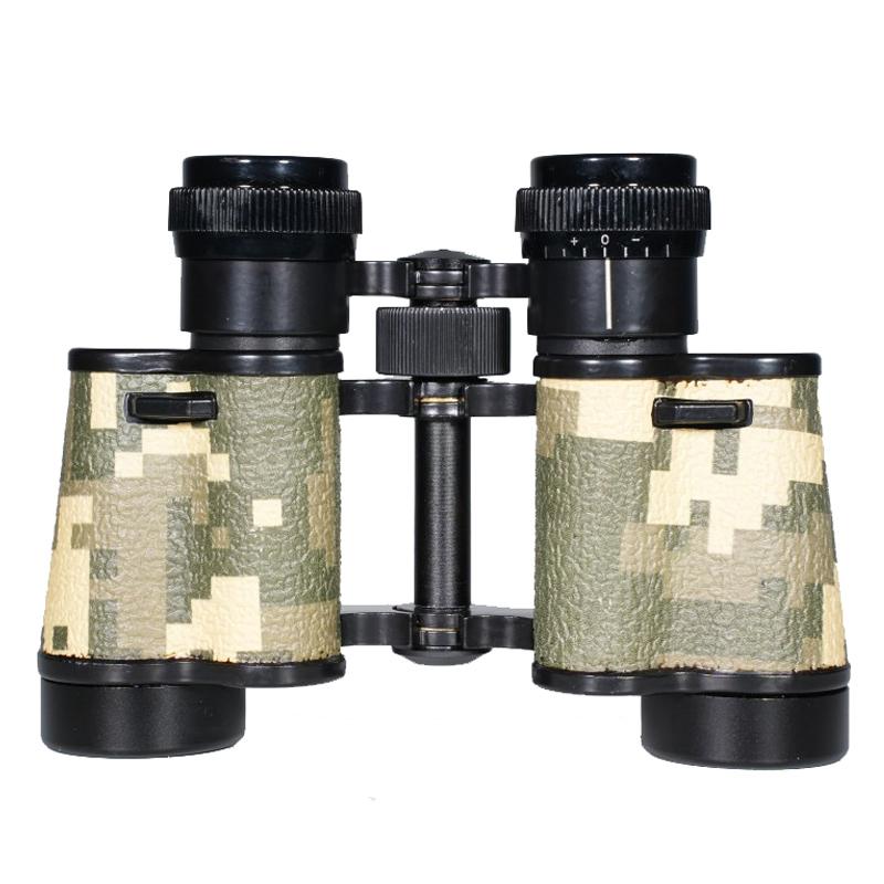 Binoculars 8x30 Full Metal Powerful Structure Glasses Bak4 Prism Long Range Telescope With bag For Hunting Camping Outdoor Scope