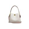 COACH Willow Cow Leather Bucket Bag, Portable Crossbody Bag, Shoulder Bag Large Women's White C2590-B4CAH