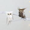 Owl Christmas Tree Pendant Cartoon Owl Pendant Halloween Hanging Decorations Creative Holiday Gifts Party DIY Supplies