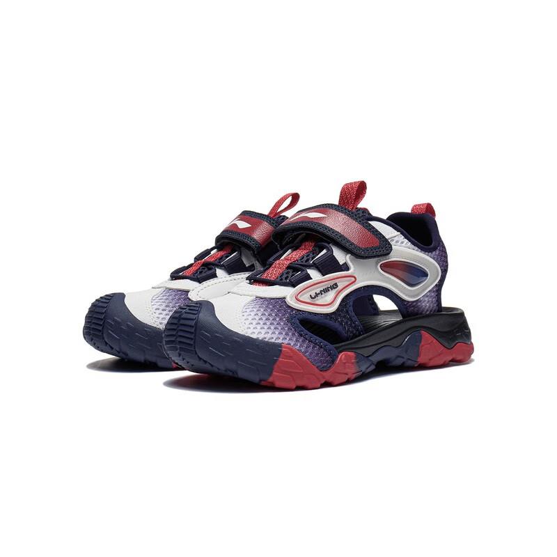Li Ning Kids Treading 2.0 Sports Trend Non-Slip Kick-Resistant Wear-Resistant Rebound Lightweight Sandals Kids Sandals YKUT006-1