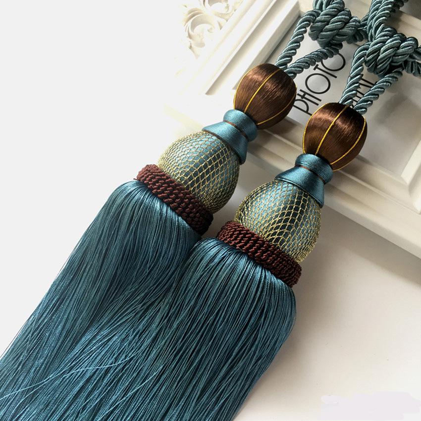 Luxury Gold Wire Tennis Ball Curtain Tieback