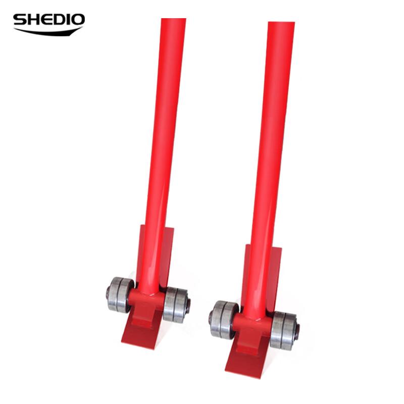 Heavy-Duty Lifting Pry Bar with Bearing Wheels