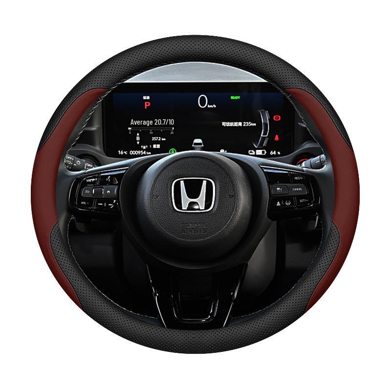 Coprivolante in Pelle Nappa per Honda eNS1, Stagione Unica, Antiscivolo