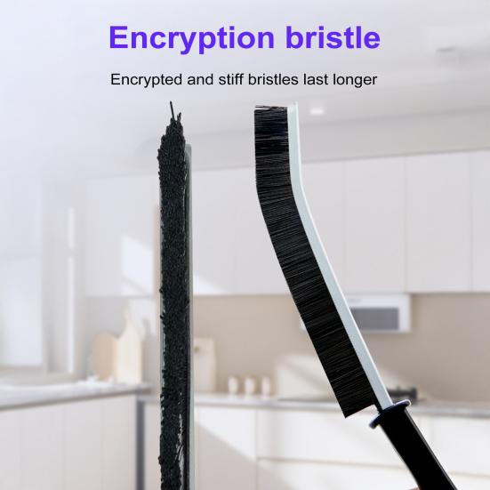 1/3/5Pcs Bathroom Gap Brush Durable Bristles Dry/Wet Cleaning Brush with Ergonomic Handle Efficient Cleaning Tool