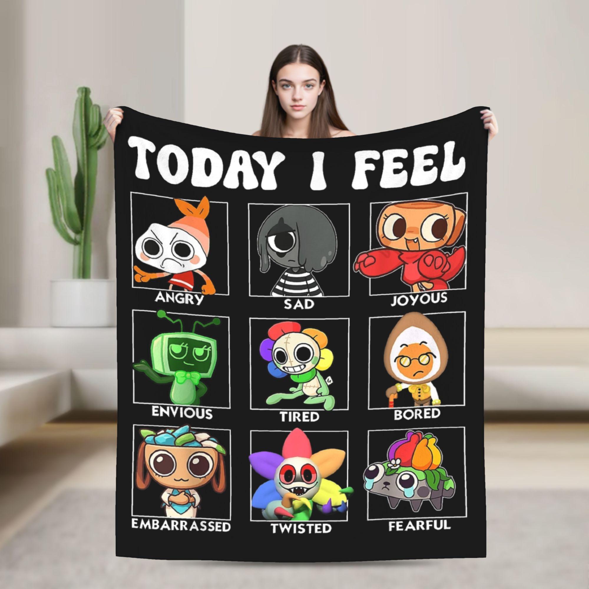 

Пледи з флісу Pebble Dandys World Game Зимові Портативні Легкі Пледи для Ліжка Подорожей Плюшева Тонка Ковдра 30x40in