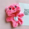 AXLUCE Plush Clothes Kigurumi Plush Toy Clothes 20cm Doll - - - - - - (Beaver (Pink), 20cm)