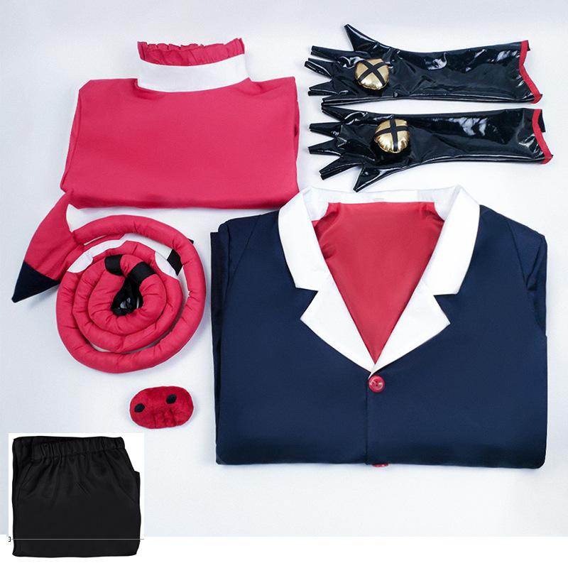 Neues Angebot Amerikanisches Drama Hell Inn Cos-Kleidung Hell Inn Alastor Cosplay-Kleidung