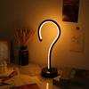 1PC Creative Question Mark Shape USB Three-tone Light Desk Lamp Decoration