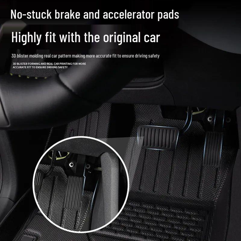 Nissan Sylphy TPE Floor Mats: 14th-15th Gen, Full Coverage Foot Mats