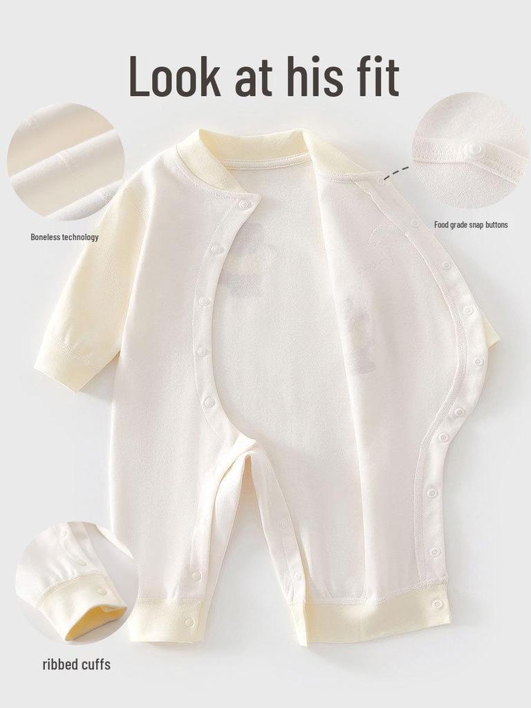 Unisex babybody - Vår- och höstoverall för nyfödda och småbarn