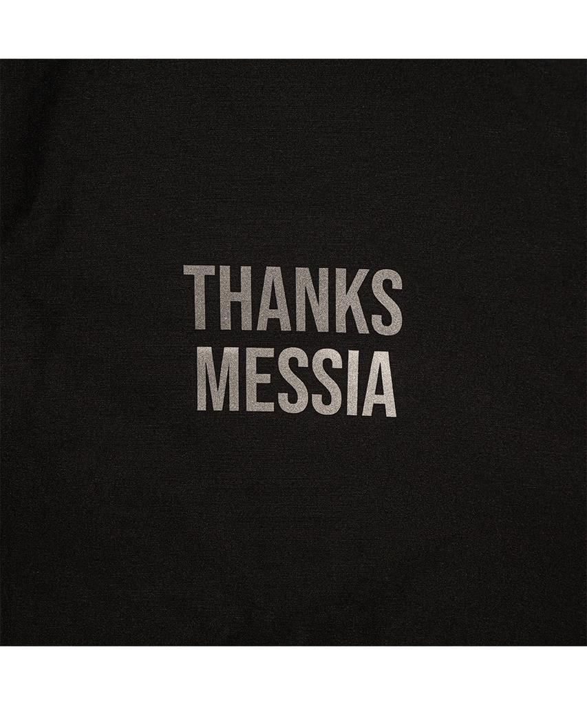 Thanks Messia Arch Logo Coach Jacket-Black