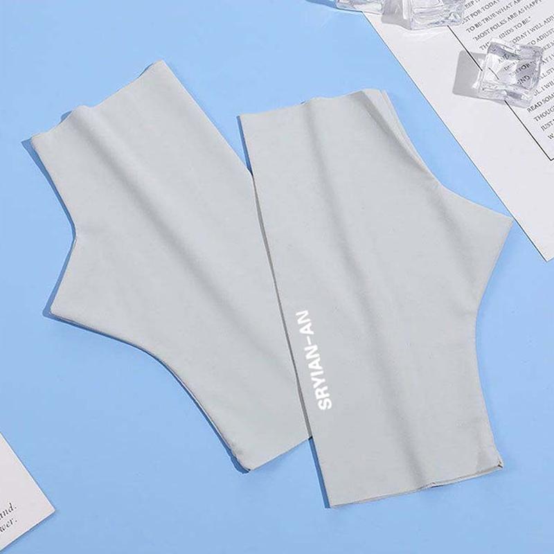 

1 пара перчаток без пальцев с солнцезащитным эффектом, летние солнцезащитные перчатки с УФ-защитой, разноцветные перчатки для женщин, дышащие перчатки для вождения, подарки серый