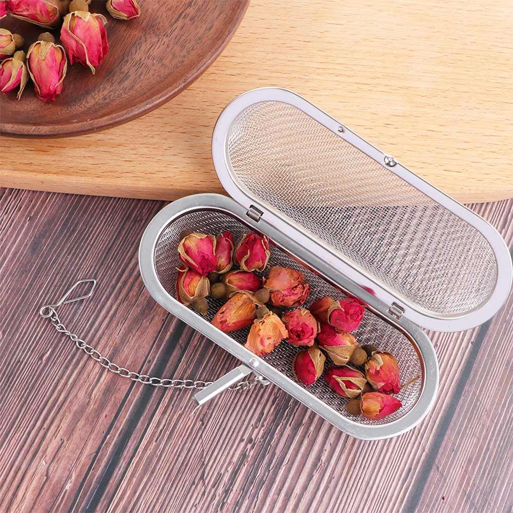 Steel Reusable Tea Filter Tea Accessories Kitchen Gadgets Tea Infuser Seasoning Ball Tea Strainer
