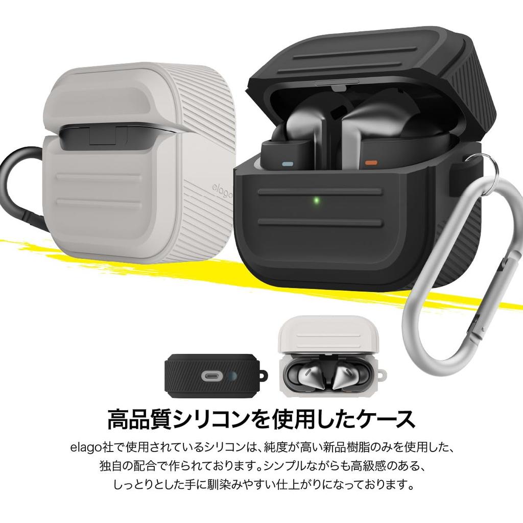 Compatible with Galaxy Buds3 Galaxy Buds3 Pro Case Shockproof Silicone Drop Prevention with Carabiner Cover Simple Design Silicone Case with Galaxy