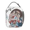 Captain Curly Mouthwashing Game Insulated Lunch Bag for Women Kids Portable Food Boxes Thermal Lunch Box Tote