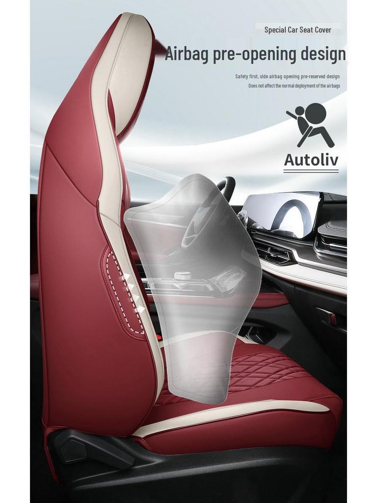 21-22 Sihao QX Five-Seater Full Coverage Seat Cover – All-Season Car Interior Decor