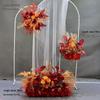 Car Delivery Ceremony Floral Arrangement: Flower Ball Scene Decor with Artificial Flowers for In-Store Display and Soft Decoration