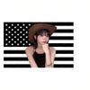 KKim CChaewonS Funny American Flag Tapestry College Dormitory Decoration Bedroom Party Banner Indoor and Outdoor Murals