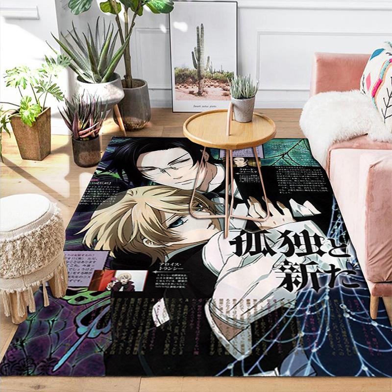 Black Butler Rug Floor Mat for Living Room or Bedroom Soft and Comfortable Carpet a Gift for Birthday and Holiday.DFF0925302