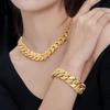 Trendiges Dickes Kupfer Cuban Link Armband für Herren - Cool, Attraktiv und Anlaufgeschützt