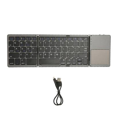 Wireless Folding Keyboard Touchpad USB Charge BT3.0 Auto Sleep Slim Light Portable Keyboard for